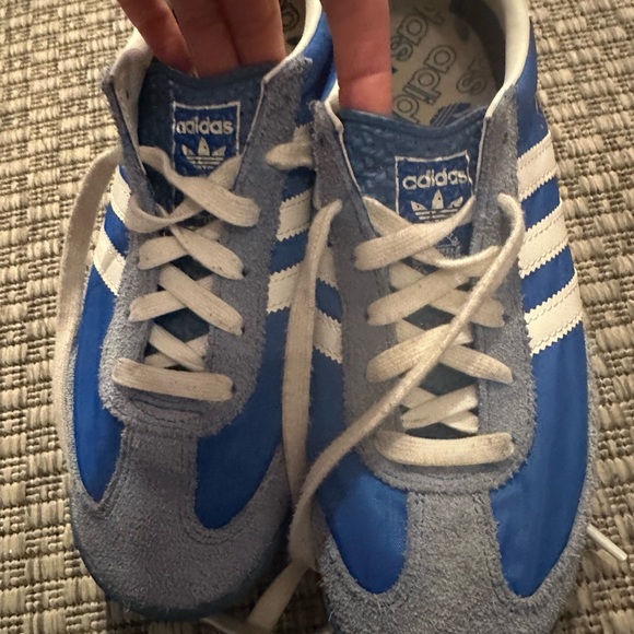 adidas Shoes - adidas SL 72 Blue, White & Red Retro Trainer